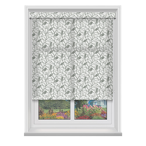 Carter Pewter with Cassette Lifestyle Roller blinds