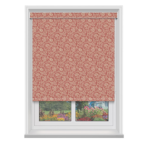 Chester Ruby with Cassette Lifestyle Roller blinds