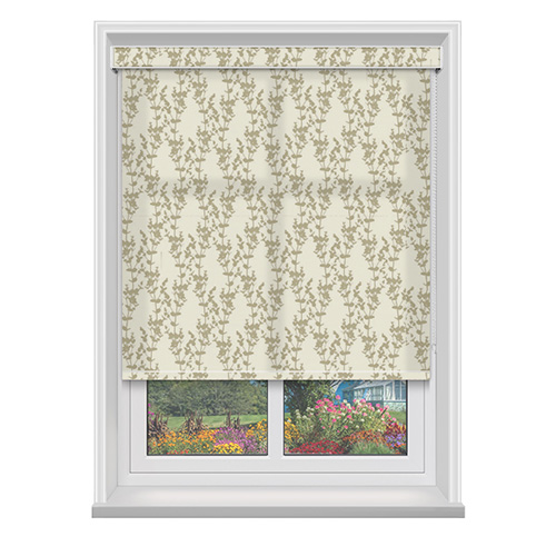 Elliot Taupe with Cassette Lifestyle Roller blinds