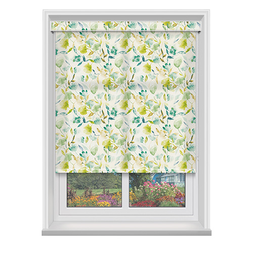 Emelina Seafoam with Cassette Lifestyle Roller blinds