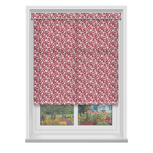 Maeve Ruby with Cassette Lifestyle Roller blinds