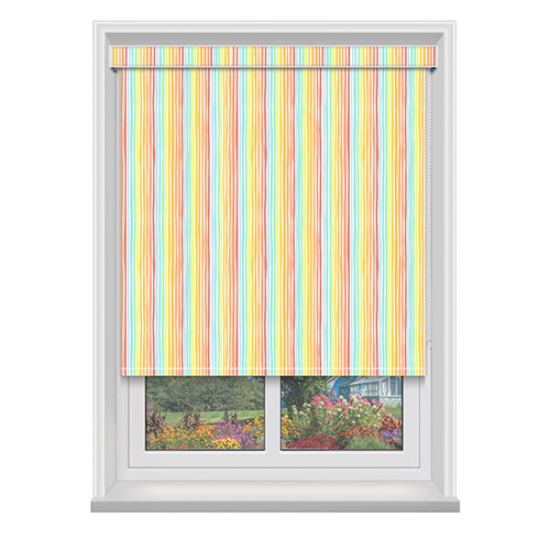 Topsy Rainbow with Cassette Lifestyle Roller blinds