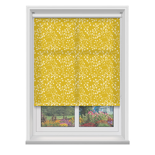 Aveline Yellow Lifestyle Roller blinds