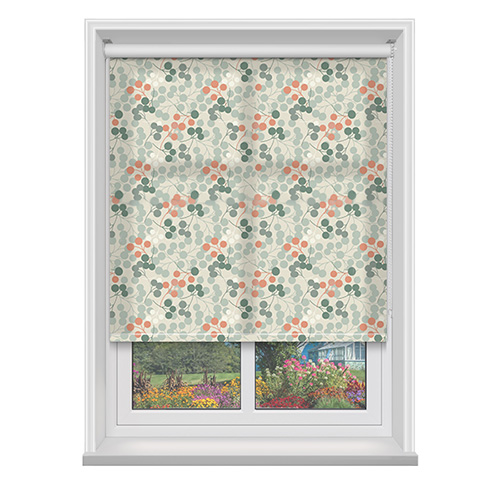 Burst Coral Lifestyle Roller blinds