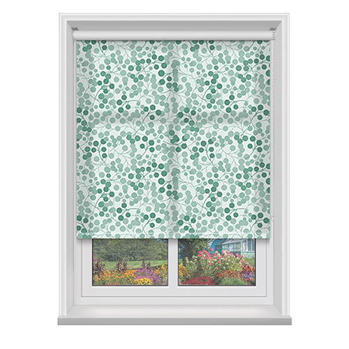 Burst Teal Lifestyle Roller blinds