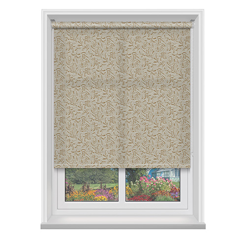 Livia asc Coffee Lifestyle Roller blinds