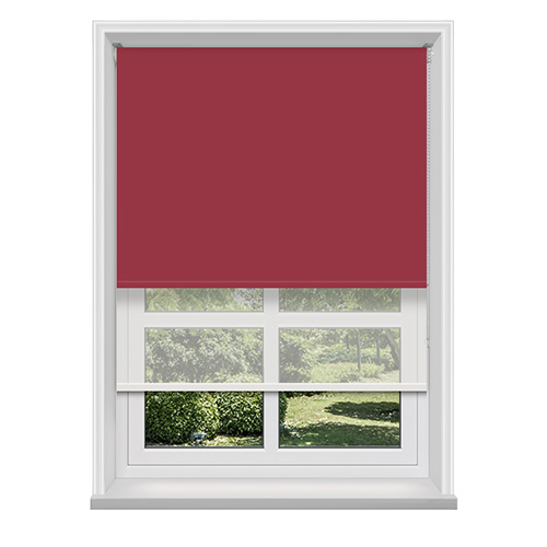 Double Roller Bella Chilli & Cotton Voile Lifestyle Roller blinds