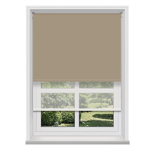 Double Roller Bella Hessian & Cotton Voile Lifestyle Roller blinds