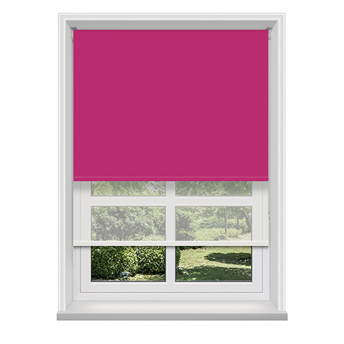 Double Roller Bella Lipstick & Cotton Voile Lifestyle Roller blinds