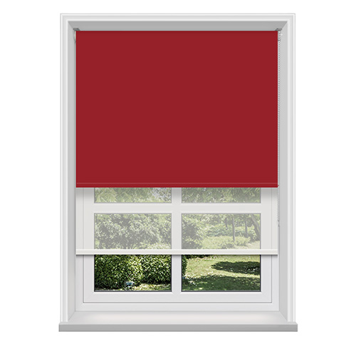 Double Roller Bella Scarlett & Cotton Voile Lifestyle Roller blinds