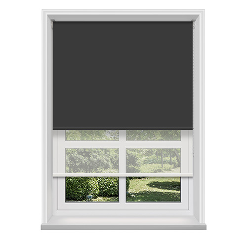 Double Roller Noir & Cotton Voile Lifestyle Roller blinds