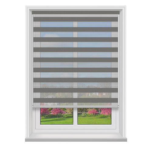 Luna Slate Day & Night Lifestyle Roller blinds