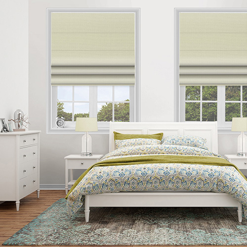 Capri Cream Lifestyle Roman blinds