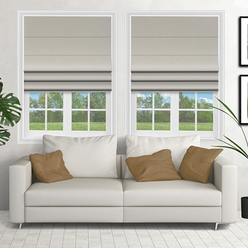 Carnaby Cream Lifestyle Roman blinds