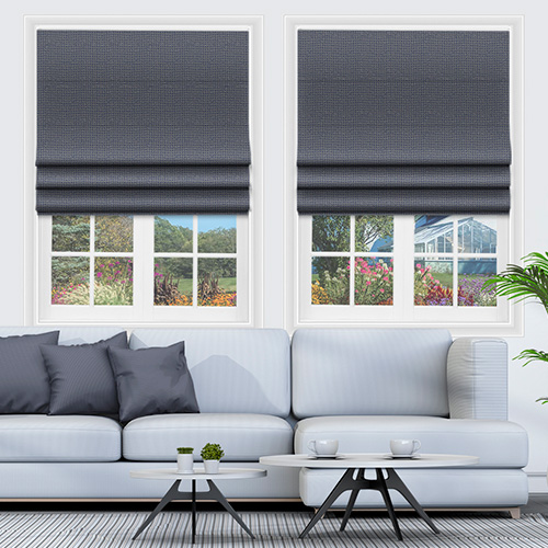 Edge Denim Lifestyle Roman blinds