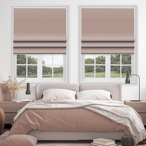 Edge Rose Lifestyle Roman blinds