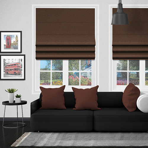 Hadleigh Thistle Lifestyle Roman blinds