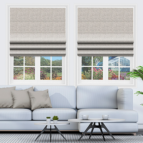 Serpa Dove Lifestyle Roman blinds