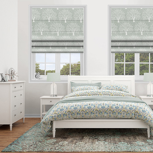 Adler Seafoam Lifestyle Roman blinds