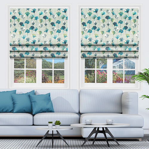 Malibu Camarillo Oasis Lifestyle Roman blinds