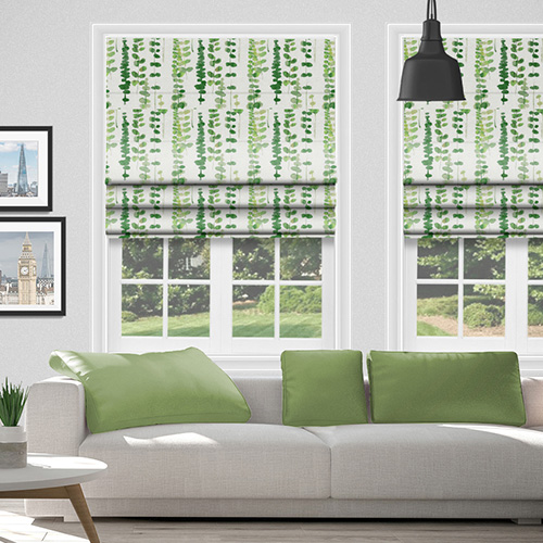 Malibu Santa Maria Cactus Lifestyle Roman blinds