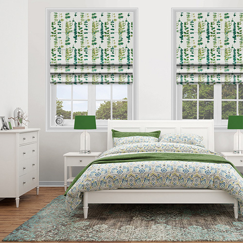 Malibu Santa Maria Oasis Lifestyle Roman blinds