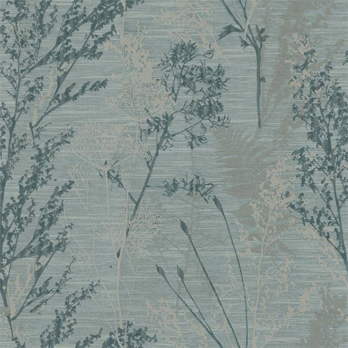 Sakura Keshiki Teal Roman blinds