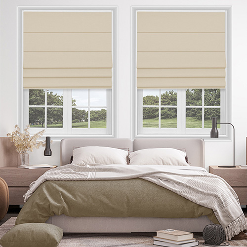 Avos Cream Lifestyle Roman blinds