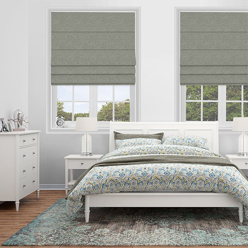 Tropez Clay Lifestyle Roman blinds