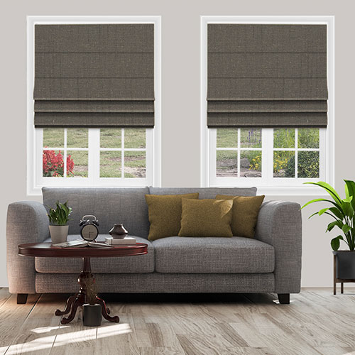 Linaria Moleskin Lifestyle Roman blinds