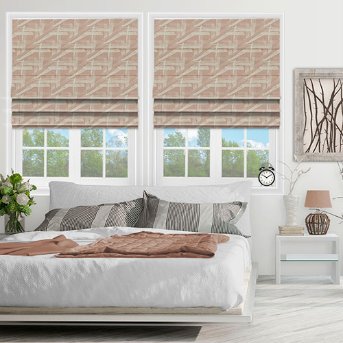 Impasto Clay Lifestyle Roman blinds