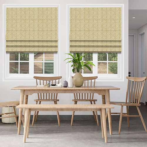 Mayari Cumin Lifestyle Roman blinds