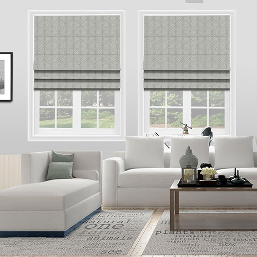 Mayari Smoke Lifestyle Roman blinds