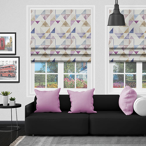 Roscoe Berry Lifestyle Roman blinds