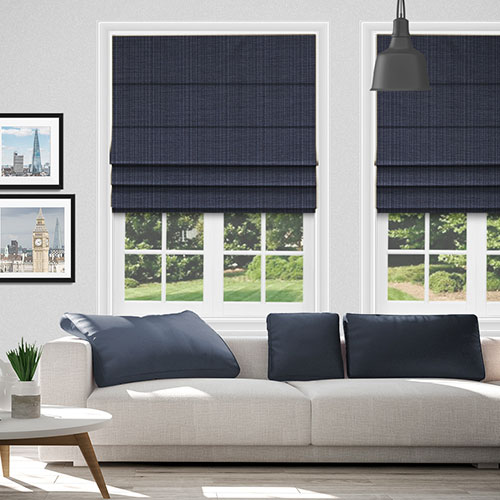 Artisan Denim Lifestyle Roman blinds