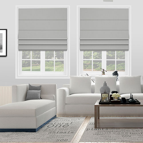 Fagel Silver Lifestyle Roman blinds