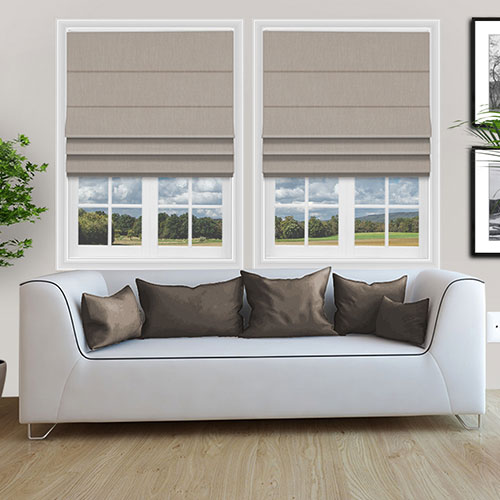 Fagel Smoke Lifestyle Roman blinds