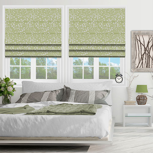 Kyoto Moss Lifestyle Roman blinds