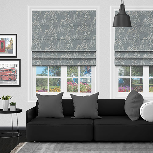 Quinta Dusk Lifestyle Roman blinds