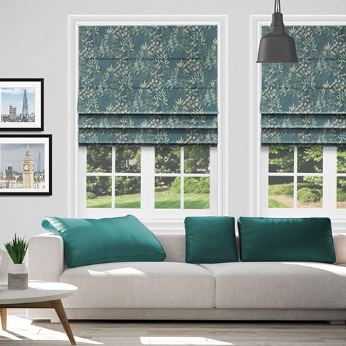 Quinta Lagoon Lifestyle Roman blinds