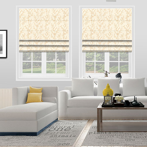 Rosabella Ivory Lifestyle Roman blinds