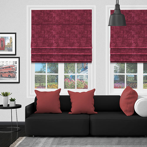 Amora Nightshade Lifestyle Roman blinds