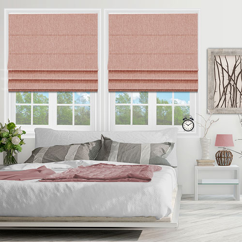 Marshall Coral Haze Lifestyle Roman blinds