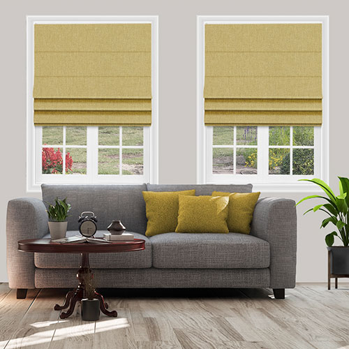 Marshall Maize Lifestyle Roman blinds