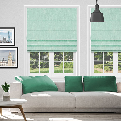 Rise Glacier Lifestyle Roman blinds