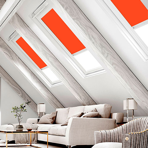 Bella Jazz Blockout Lifestyle FAKRO Skylight Blinds