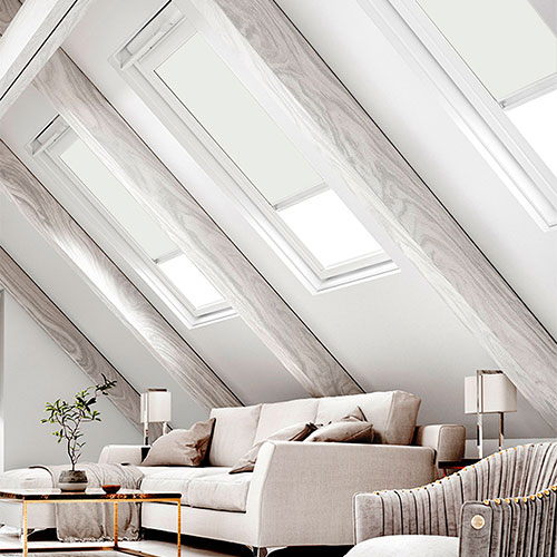 Como Bare Blockout Lifestyle FAKRO Skylight Blinds