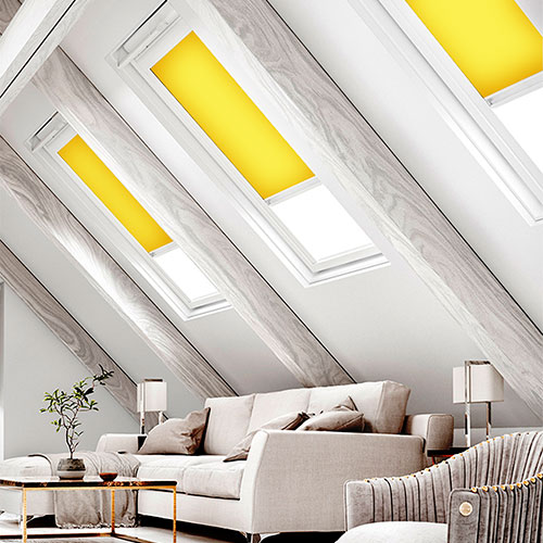 Splash Solar Dimout Lifestyle FAKRO Skylight Blinds