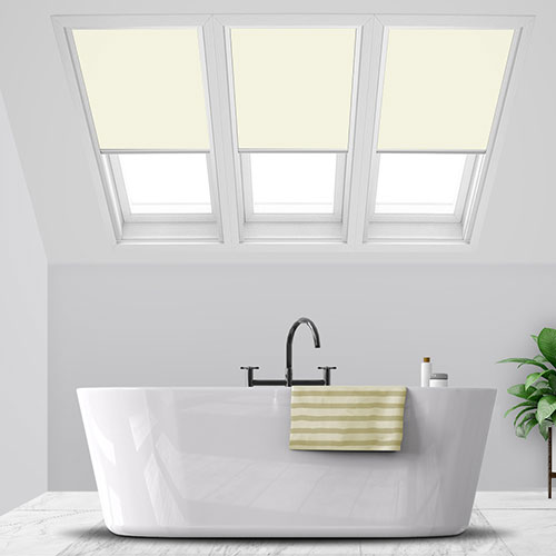 Unilux Linen PVC Blockout Lifestyle FAKRO Skylight Blinds