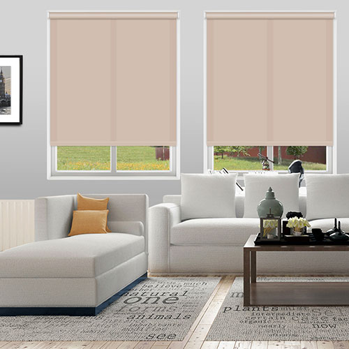 Atlantex asc Dark Beige Lifestyle Thermal Blinds